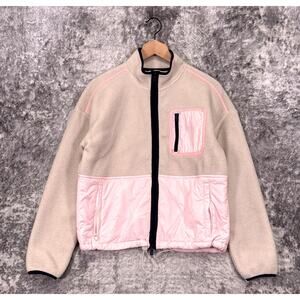 G/FORE Jacket Small Womens Pink Fleece Full Zip Golf